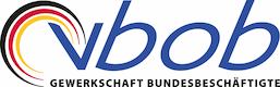 Logo vbob - Gewerkschaft Bundesbeschäftigte